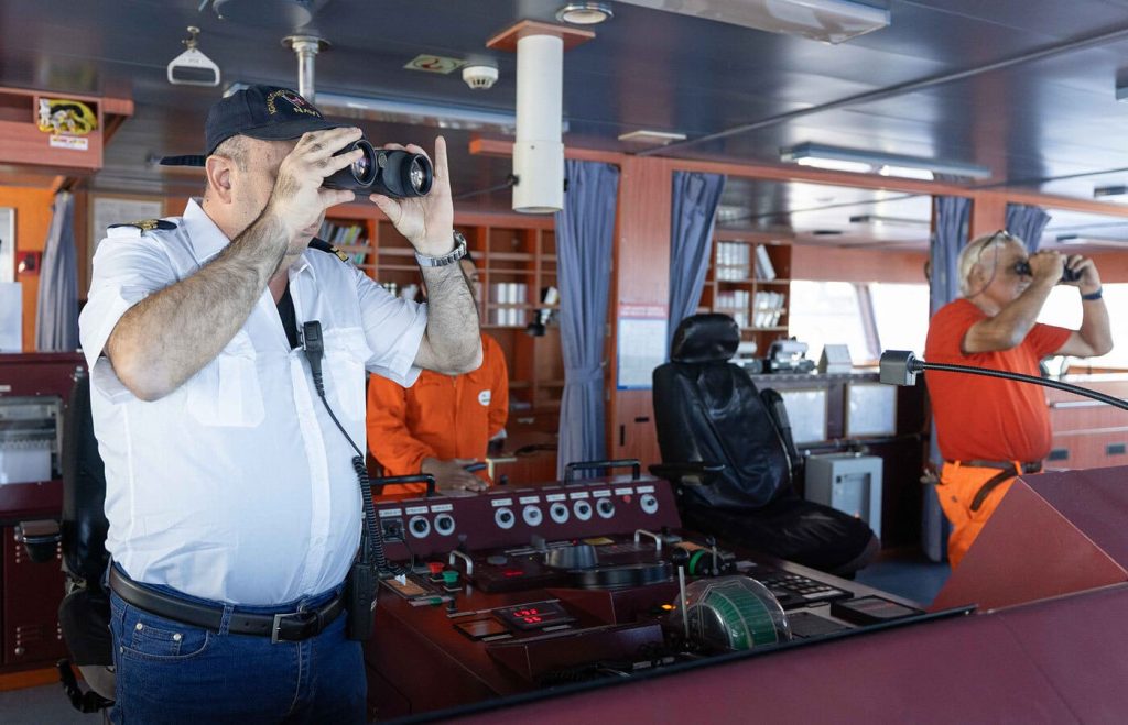 Messina Line control deck