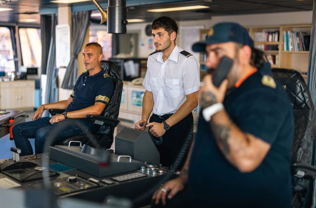 Messina Line control deck